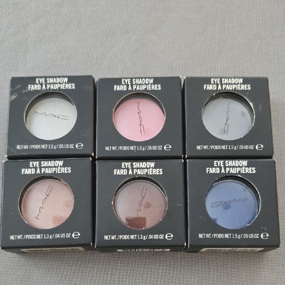 MAC Cosmetics Eyeshadows - 6 Shades